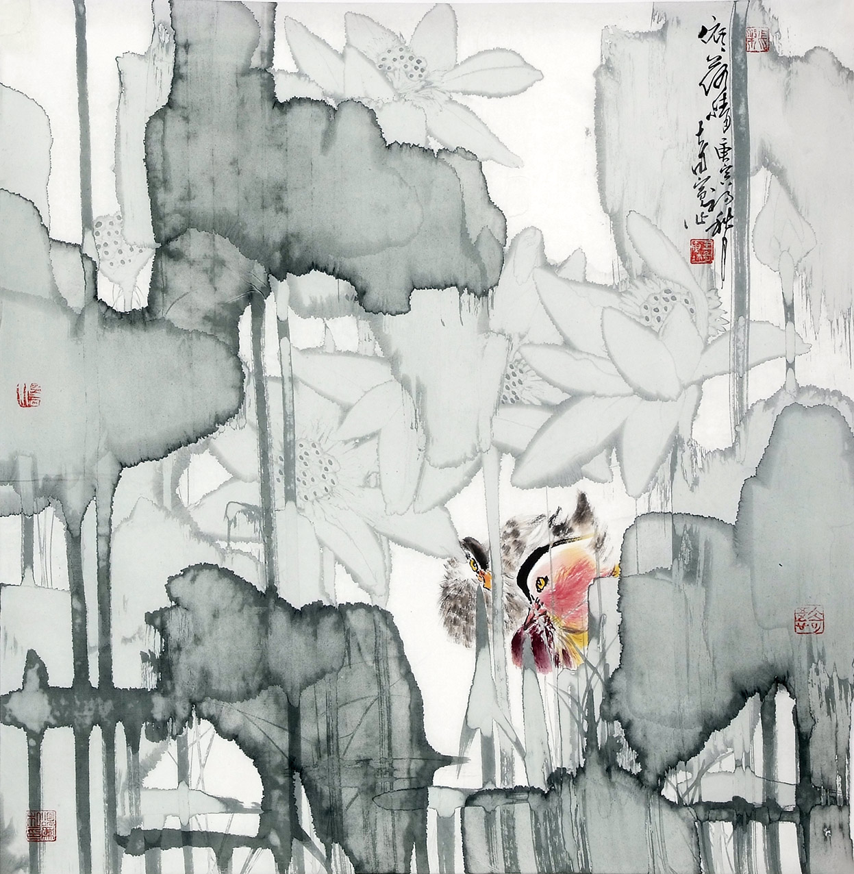 澹然无极   众美从之 —— 王奇寅新水墨花鸟画系列研究